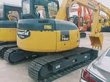 Komatsu PC78US-6 mini excavator, rear three-quarter view
