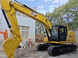 Caterpillar 320GC crawler excavator, side view