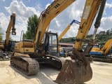 2008 Sany SY 230 C crawler excavator, front three-quarter view