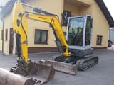 2018 Wacker Neuson EZ36 mini excavator, side view