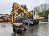 2001 Liebherr A316 LITRONIC material handler, front three-quarter view