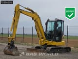 2024 Komatsu PC55MR-5 mini excavator, side view