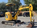 2014 Komatsu PC26MR-3 mini excavator, side view