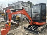 2024 Kubota U-20 mini excavator, side profile view