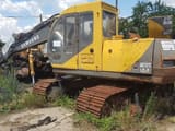 2001 Samsung SE 130LC-2 crawler excavator, rear three-quarter view