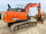 2020 Hitachi Zaxis 160LC-6 crawler excavator, rear three-quarter view