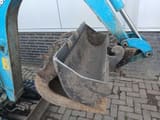 2001 Kubota K008 mini excavator bucket close-up