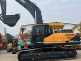 Hyundai Robex 300LC-9S crawler excavator, side view