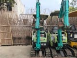 2023 Yanmar VIO15 mini excavator, rear view