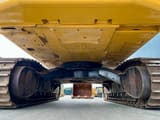 2014 Caterpillar 374FL crawler excavator undercarriage view