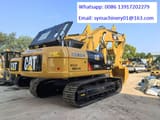 2023 Caterpillar 330D2L crawler excavator, rear three-quarter view