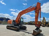 2012 Hitachi Zaxis 180LC crawler excavator, side view