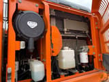 2016 Doosan DX160 wheel excavator engine compartment view
