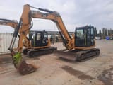 2018 Caterpillar 308E2CR crawler excavator side view