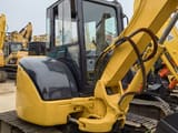 2022 Komatsu PC-55MR mini excavator, side profile view