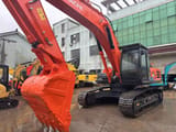2023 Hitachi ZX350 crawler excavator, front three-quarter view