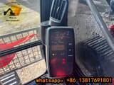 2022 Hitachi ZX200-3G crawler excavator interior monitor view