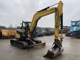 2017 Yanmar VIO80-1A mini excavator, side view