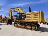 2023 Caterpillar 374F crawler excavator side view