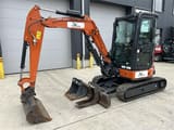 2023 Hitachi ZX33U-6 mini excavator side view