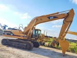 2023 Caterpillar 325BL crawler excavator side view