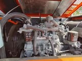 Hitachi ZX70 crawler excavator engine compartment view
