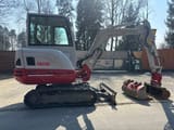 2019 Takeuchi TB230 mini excavator, side view