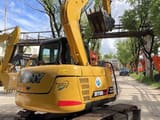 2022 Sany SY75C Pro mini excavator, rear three-quarter view