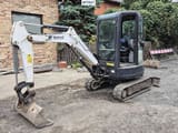 2015 Bobcat E25EM mini excavator, side view