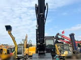 2024 Hyundai HX220HD crawler excavator, front view of boom and bucket