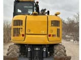 2021 Komatsu PW98MR-11E0 wheel excavator, rear view