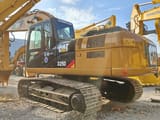 Caterpillar 325D crawler excavator, side view