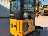 2022 Caterpillar 301.6-05A mini excavator, rear three-quarter view