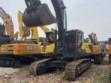 2023 Volvo EC350E crawler excavator, front three-quarter view