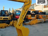 2022 Komatsu PC56 mini excavator boom and bucket view