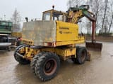 1979 Liebherr A 901 wheel excavator, rear three-quarter view