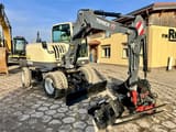 2011 Terex TW70 wheel excavator, front three-quarter view