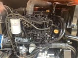 2024 Doosan DX75-9C mini excavator engine compartment view