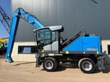 2018 Fuchs MHL320F material handler, side view