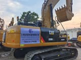 2025 Caterpillar 330D2L crawler excavator, rear three-quarter view