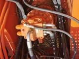 2022 Doosan DH300LC-7 crawler excavator hydraulic pump detail