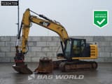 2015 Caterpillar 318EL crawler excavator, side view