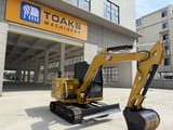 2024 Caterpillar 305.5E2 mini excavator, side view