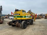 2010 Doosan DX160WR wheel excavator rear view