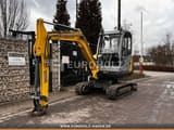 2017 Wacker Neuson 3503 VDS mini excavator, front three-quarter view