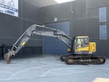 2014 Volvo ECR235DL crawler excavator, side profile view