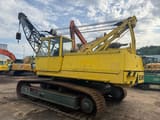 1987 Sennebogen S 1240 R dragline, rear three-quarter view