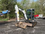 2017 Bobcat E26 mini excavator, side view