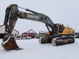 2007 Volvo EC700BLC crawler excavator, side profile view