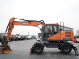 2019 Doosan DX140W wheel excavator side view
